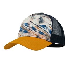 Buff TRUCKER CAP DARIX MULTI Бейсболка беговая Желтый/Темно-синий L/XL