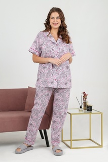 Пижама женская Виолетта Либела-2 розовая 48 RU