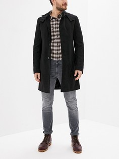 Пальто мужское Berkytt 115/1 К.2 черное 92/170