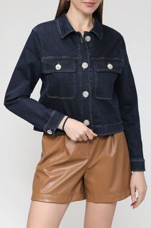 Джинсовая куртка женская Bianca 14046 синяя 44 EU