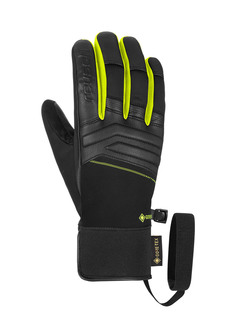 Перчатки мужские Reusch Jupiter Gore-Tex желтые; черные, р. 8.5