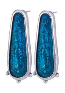 Серьги из бижутерного сплава OTOKODESIGN 2-60246, эмаль