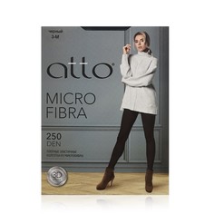 Колготки женские Atto Microfibra черные 2