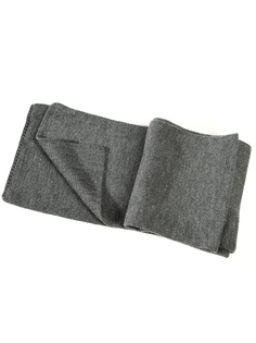 Шарф мужской GOLDENIKA scarf-1g серый, 170х20 см