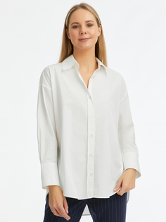 Рубашка женская oodji 13K11035-1 белая 38 EU