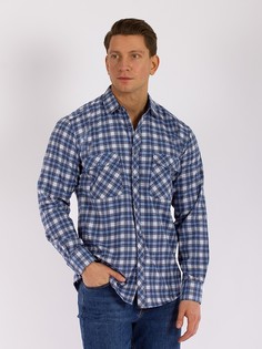 Рубашка мужская PALMARY LEADING GD57000704 синяя 3XL