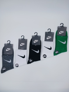 Комплект носков мужских Nike C-16-3 разноцветных 41-47, 5 пар