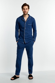 Пижама мужская Lika Dress Виктор синяя 62 RU