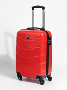 Чемодан унисекс Sun Voyage SV036 алый, 55х35х23 см