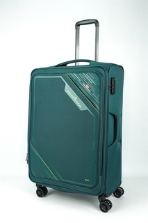 Чемодан унисекс Sweetbags Corner зеленый, 76х48х29 см