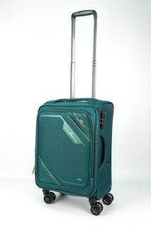 Чемодан унисекс Sweetbags Corner зеленый, 55х36х22 см