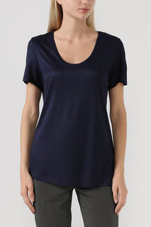 Футболка женская Esprit Collection 079EO1K008 синяя XS