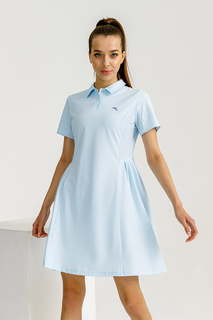 Платье женское Anta CHN Rhythmic Gymnastics A-CHILL TOUCH 862327206 голубое S