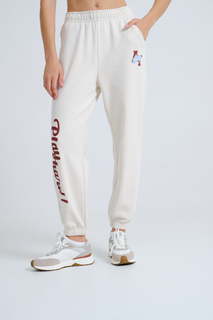 Спортивные брюки женские Anta Vintage sports 862338326 белые 2XL