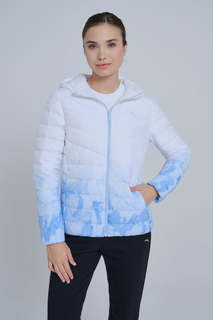 Пуховик женский Anta Group Purchase A-RAIN RESISTANT 862347903 синий 2XL