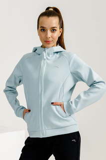 Толстовка женская Anta Training A-SPORTS SHAPE 862317720 голубая M