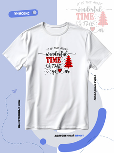 Футболка унисекс Smail-p 1000027 белая 3XL