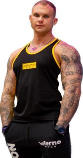Майка мужская INFERNO style М-011 черная 4XL