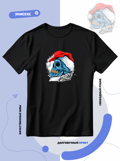 Футболка унисекс Smail-p 1000024 черная XXS