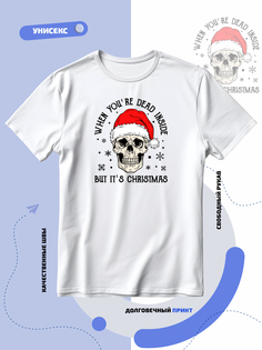 Футболка унисекс Smail-p 1000030 белая XL
