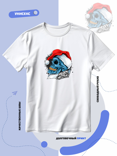 Футболка унисекс Smail-p 1000024 белая 8XL