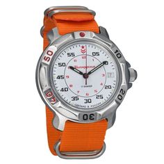 Наручные часы мужские Восток 816171 оранжевые