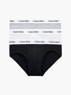 Комплект трусов мужских Calvin Klein 0000U2661G белых, серых, черных XL