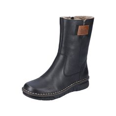 Полусапоги женские Rieker 73350/00 черные 40 RU