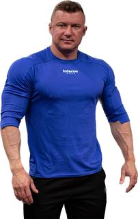 Лонгслив мужской INFERNO style Ф-006 синий XL