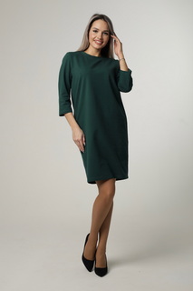 Платье женское Elenatex П-145 зеленое 50 RU