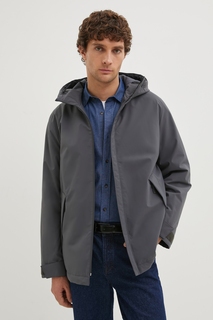 Куртка мужская Finn Flare BAS-20084 серая 2XL