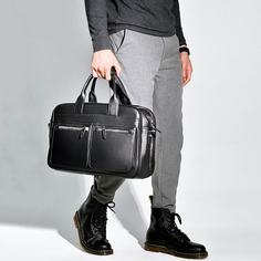 Сумка мужская m21, черный No Brand