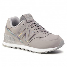 Кроссовки женские New Balance WL574CLE серые 38 EU