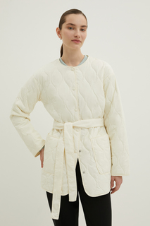 Куртка женская Finn Flare BAS-100117 белая XL