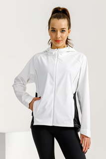 Ветровка женская Anta RUNNING A-RAIN RESISTANT/A-WINDPROOF BREATHBLE 862315701 белая L