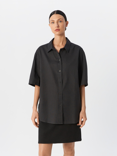 Рубашка H&M для женщин, чёрный-002, размер L, 1047431002