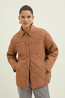 Куртка женская Finn Flare FBD11026 оранжевая XL
