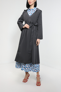 Плащ женский QUO Q18K8008_214 синий 40 EU