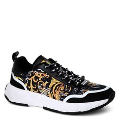Кроссовки мужские Versace Jeans Couture 74YA3SBD черные 40 EU