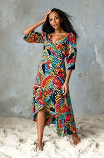 Платье женское Mia-Mia 16443 Dominica разноцветное S