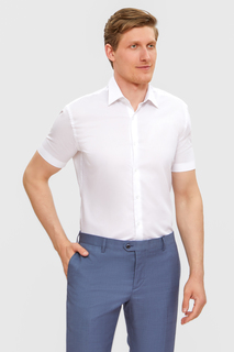 Рубашка мужская Kanzler 3S-421SS-1132-02 белая 45