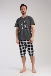 Комплект домашний мужской VIENETTA 212268_6006 серый XL