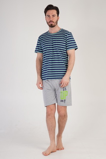 Комплект домашний мужской VIENETTA 212090_2100 синий 4XL