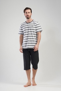Комплект домашний мужской VIENETTA 111190_0000 серый 3XL