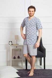 Комплект домашний мужской VIENETTA 160618_0001 серый M