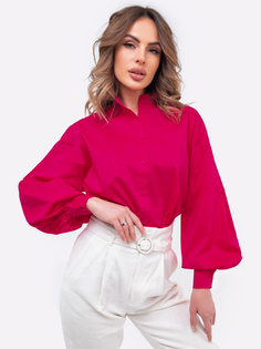 Рубашка женская HappyFox HFBS4513 розовая 42 RU