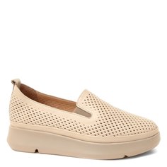 Слипоны женские Lr Lorettini 150-405192 бежевые 36 EU