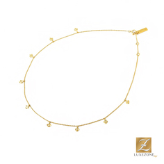 Колье из стали NINA RICCI 70152930108045 S-57, фианит