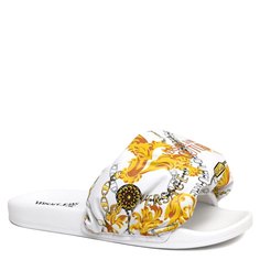 Шлепанцы женские Versace Jeans Couture 75VA3SQ9 белые 40 EU