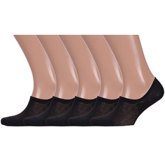Комплект носков мужских Hobby Line 5-ННМ10 черных 39-44, 5 пар